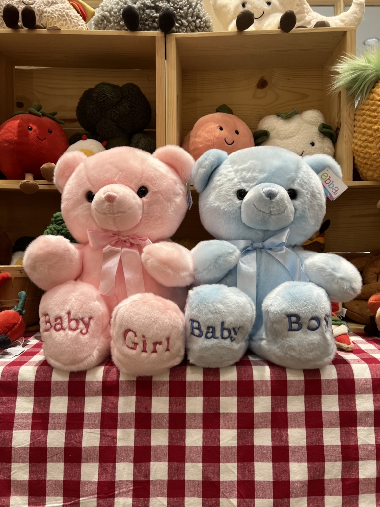 stuff animal bears for baby girl and baby boy