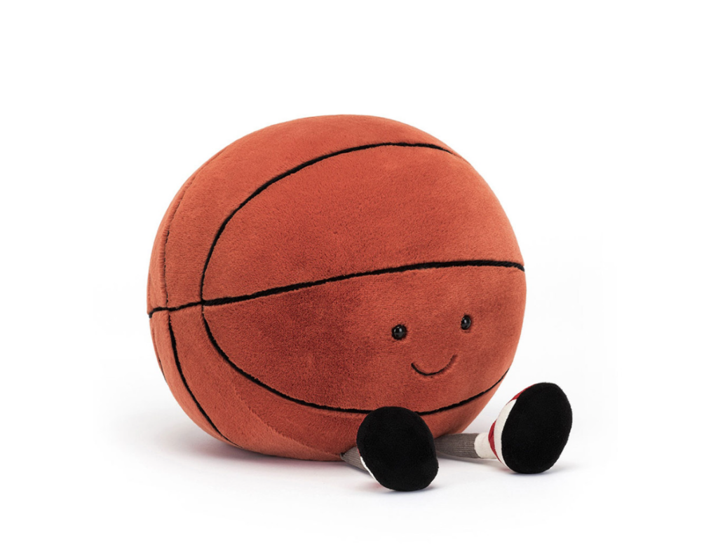 jelly cat plush basketball