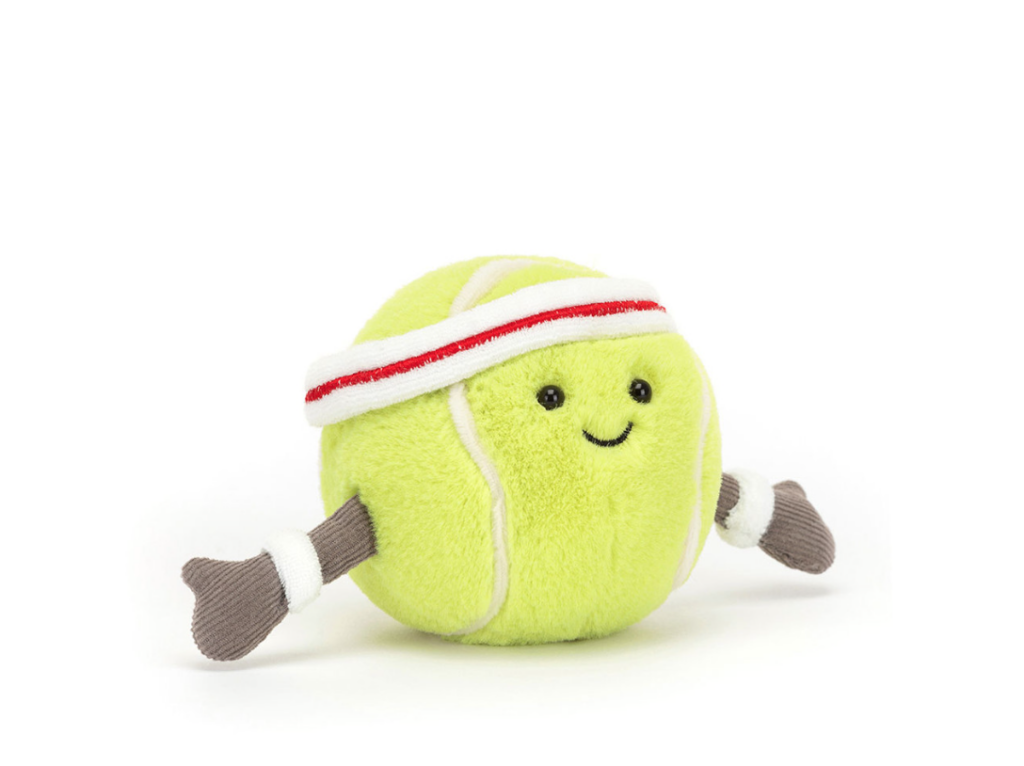 jelly cat plush tennis ball