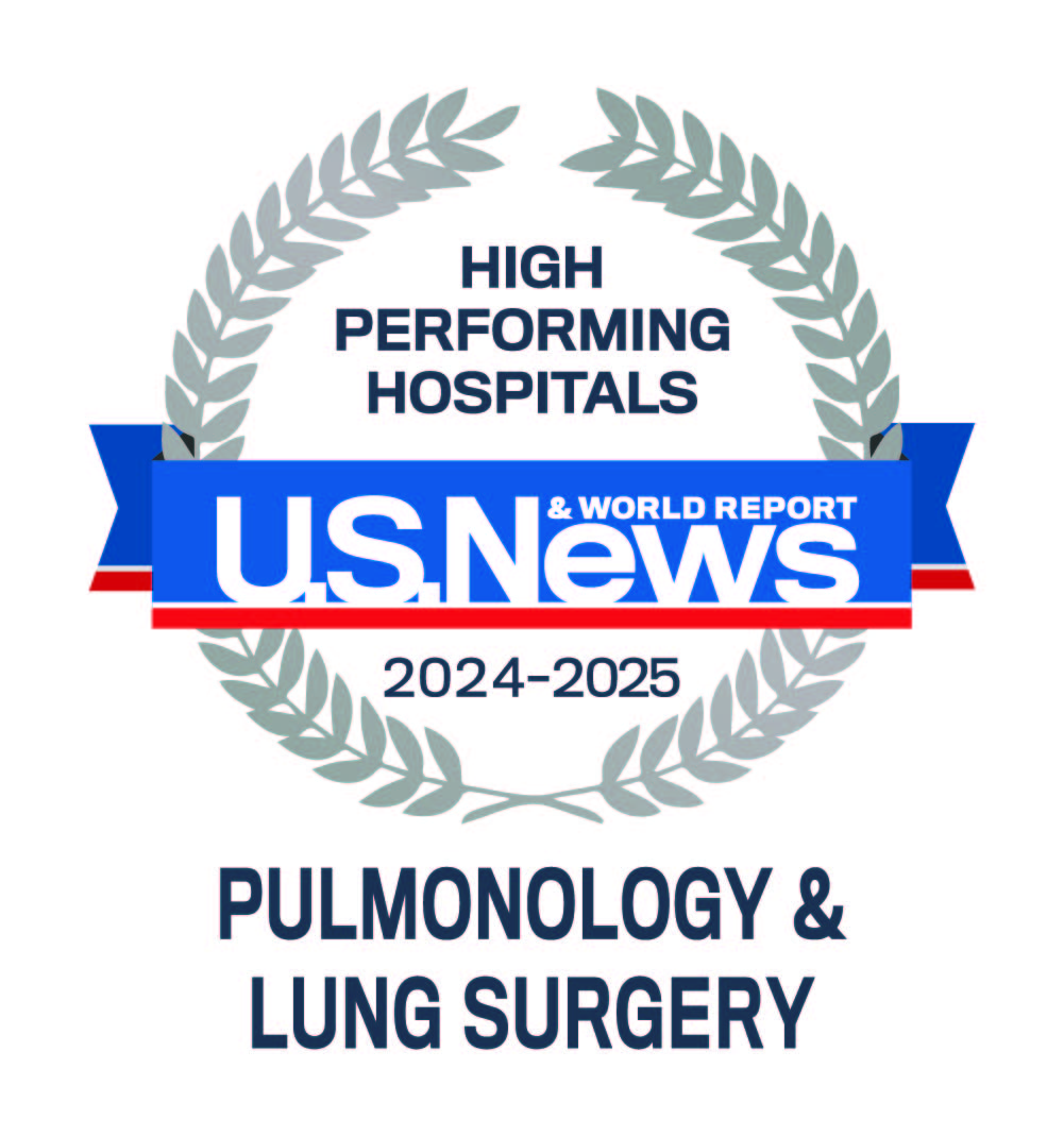 us news high performing pulmonology and lung surgery specialty 