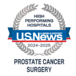 prostate cancer surgery US News & World Report Badge