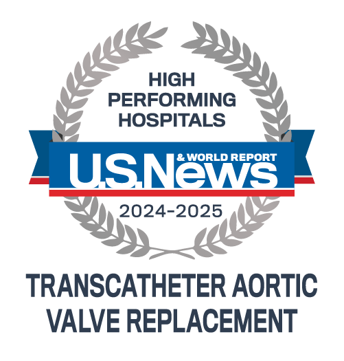 us news high performing transcatheter aortic valve replacement procedure
