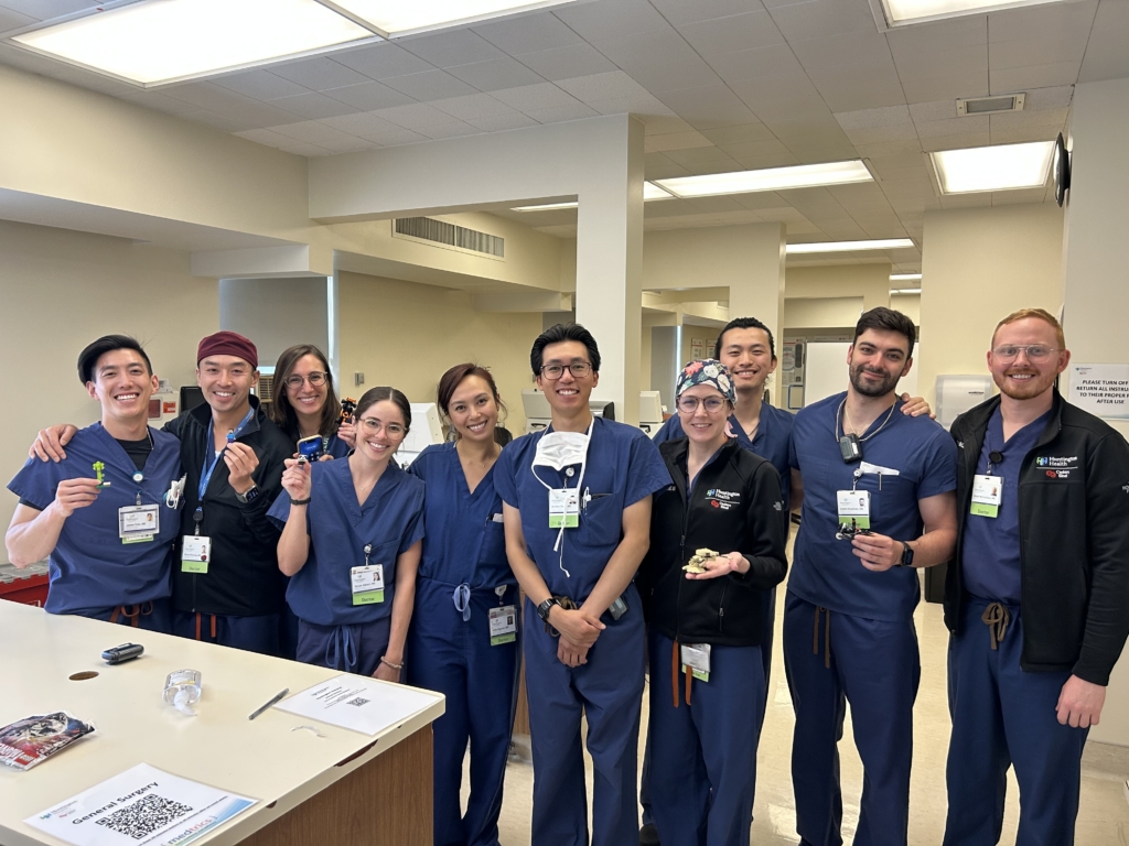 a group pic of huntington health's general surgery residents