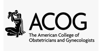 LOGO: ACOG - The american college of obstetricians and gynecologists