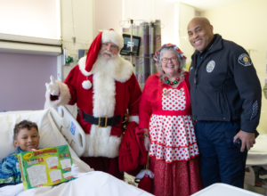 Operation Polar Wind brings holiday joy to Huntington Health pediatric and NICU patients